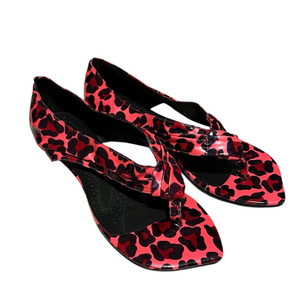 Irregular Choice Pink and Black Sandals